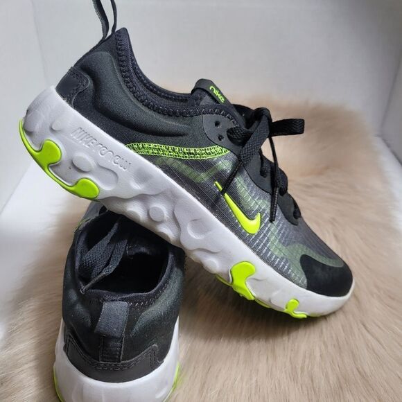 Nike Renew Lucent (gs) Big Kids' Running Shoe Cd6906-004 Black Size 7 - Picture 4 of 9